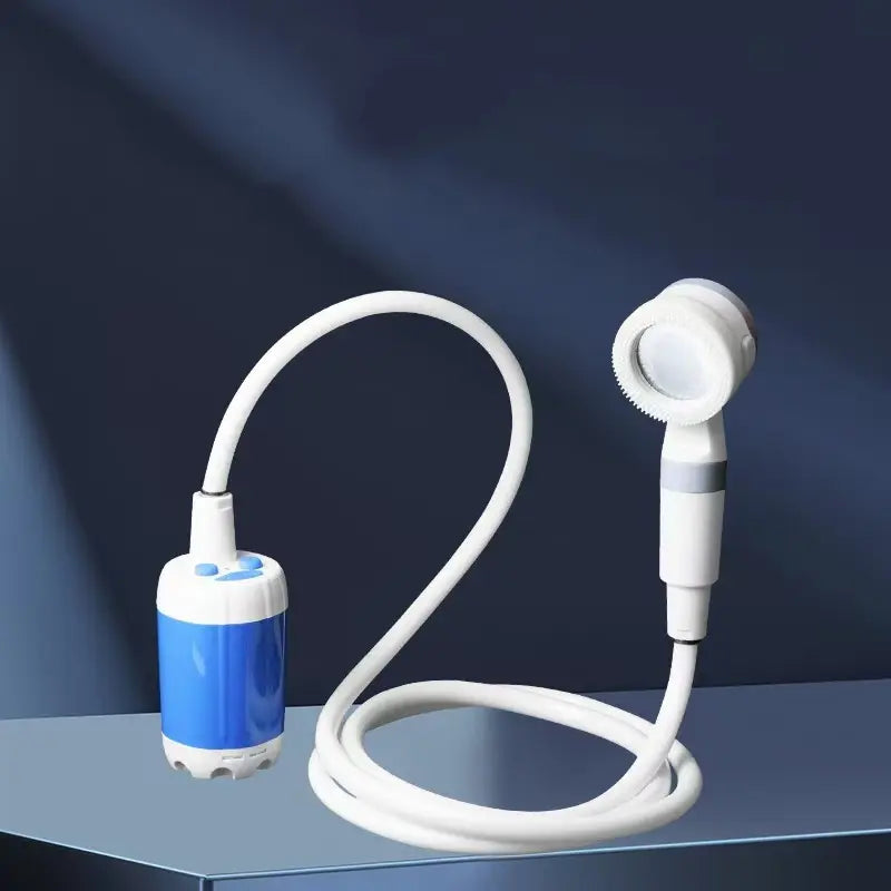 Portable Electric Handheld Shower – Outdoor Camping Shower Kit for Hiking, Pet Cleaning, Car Washing, Travel & Apartment Use