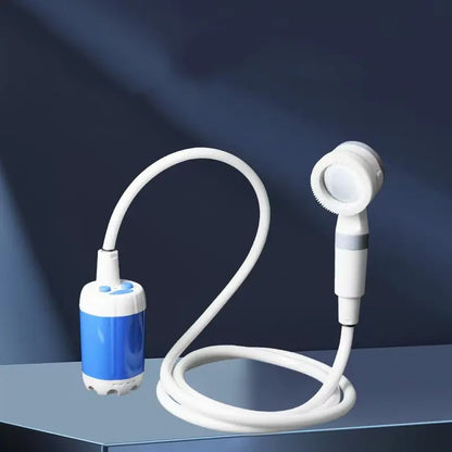 Portable Electric Handheld Shower – Outdoor Camping Shower Kit for Hiking, Pet Cleaning, Car Washing, Travel & Apartment Use